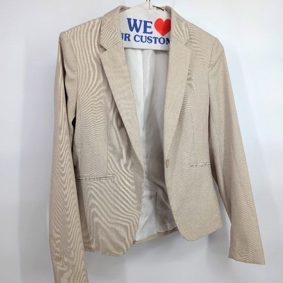 Women's H&M Beige Blazer Set - Picture 1 of 7